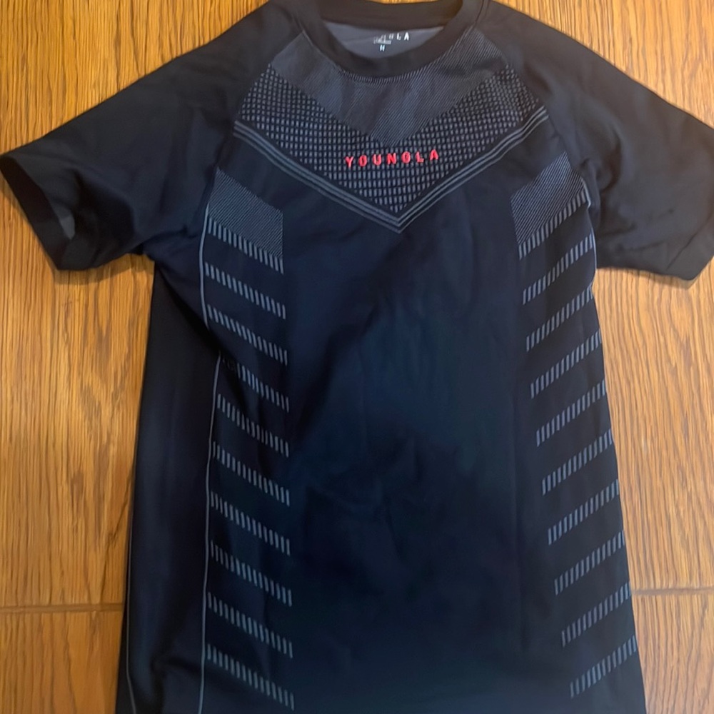 Young LA Superhero Compression Shirt.  Size Medium